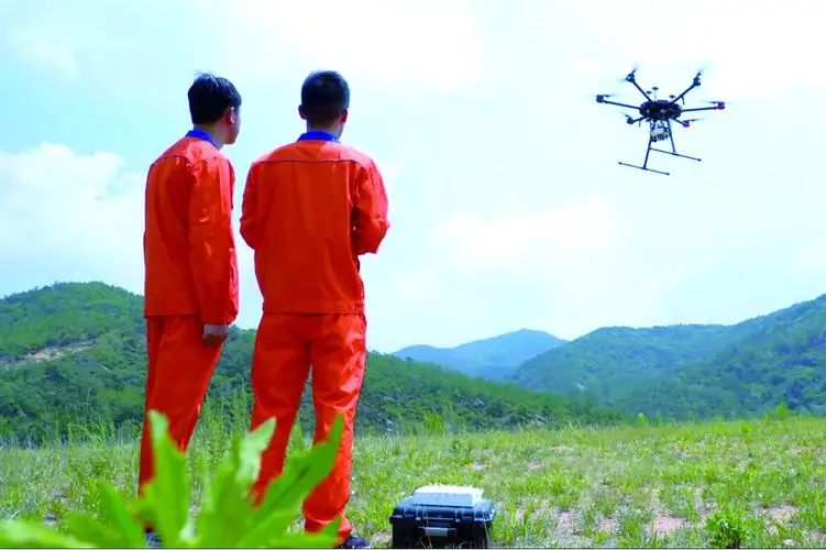 乾安无人机倾斜摄影巡检拍摄